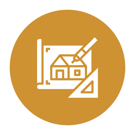 House blueprint and drafting tools